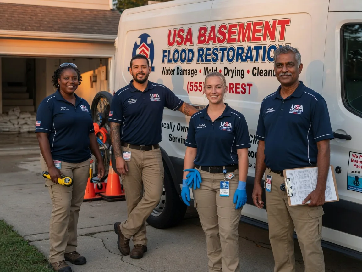 Basement Flood Cleanup company in Cushing, WI